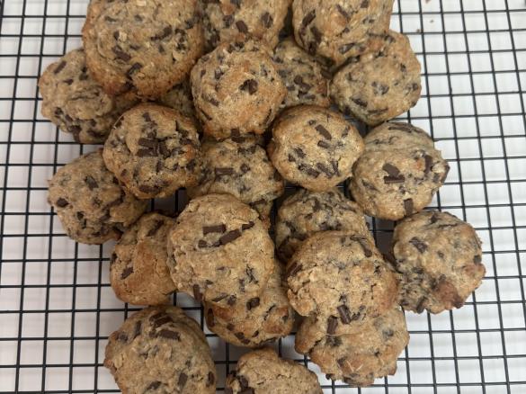 Weetbix Choc Chip Cookies