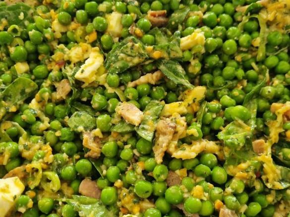 Sneaty Balls Pea Salad