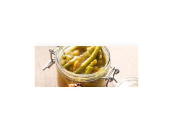 Pickled Curried Beans
