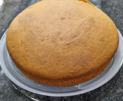 Gluten Free and Dairy Free Vanilla Cake.  This is a variation of the Never fail Vanilla Cake