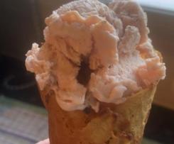 Homegrown Strawberry icecream