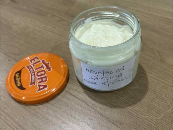 Light Lemon Garlic Mayonnaise (Foolproof Thermomix Version)