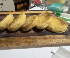 Sour Dough English Muffins