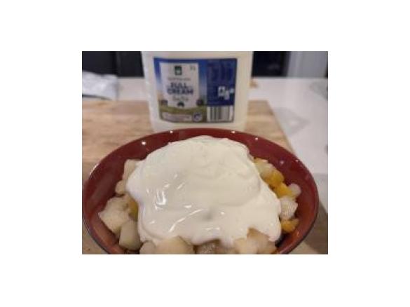 Bowl-set Vanilla Yogurt (Greek Style)