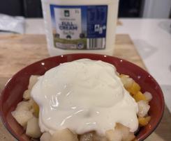 Bowl-set Vanilla Yogurt (Greek Style)