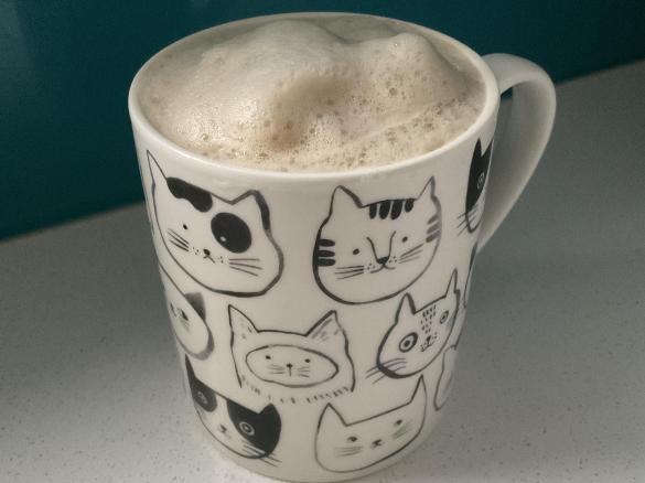 My cafe style coffee