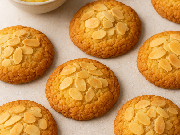 Almond Croissant Cookies
