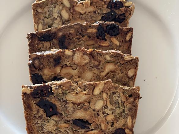 Rosemary Cranberry Crackers (Adapted from ATCO Blue Flame Kitchen)