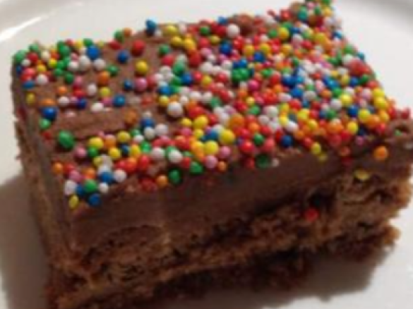 Keck's 5 Second Chocolate Coconut Slice