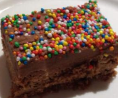 Keck's 5 Second Chocolate Coconut Slice