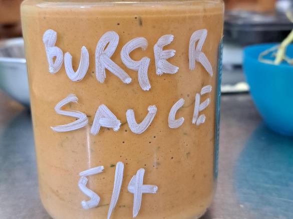 Smoky burger sauce