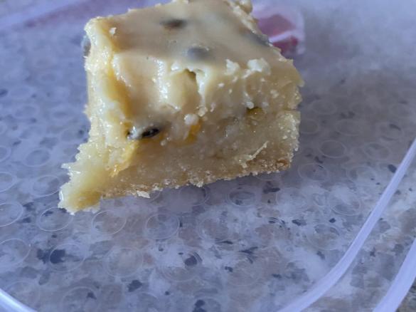 Passionfruit Slice (PlayBakeSmile)