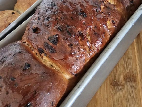 Variation Sourdough discard Raisin Bread