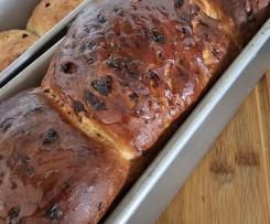 Variation Sourdough discard Raisin Bread