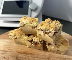 Apple & Custard Crumble Slice - Sara Elcock Inspired