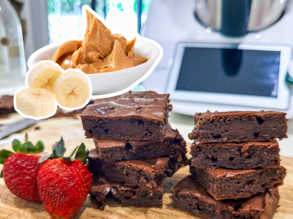 Blissful Banana Brownies