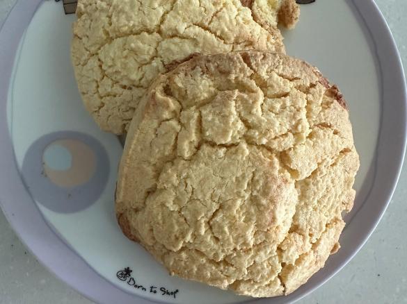 Orange Custard Powder Biscuits