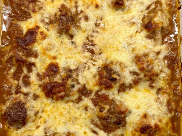 Hidden Veg Meatball Bake