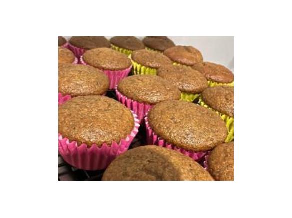 Banana and date muffins