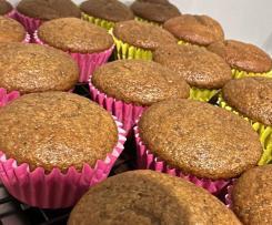 Banana and date muffins