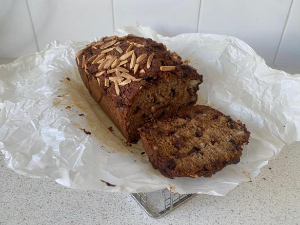 Sourdough Chocolate Chip Banana Bread