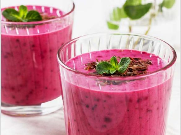 Hi Protein Berry Smoothie