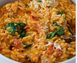 Marry Me Chicken Risotto