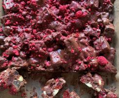 Dark Chocolate & Raspberry Rocky Road