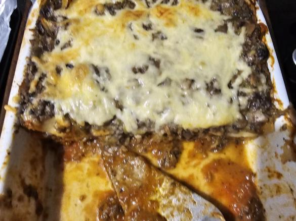 Beef & Mushroom Lasagne