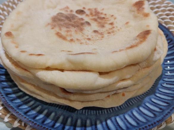 Moroccan Pita Bread (Msemen)