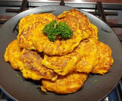 Zucchini and corn fritters