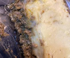 Mel’s Not much meat pie