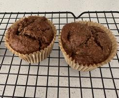 Variation Banana, oat, almond and date muffins