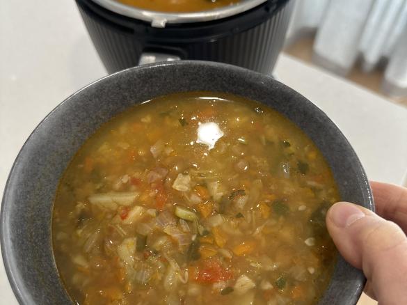 Dezi's Greek Lentil Soup