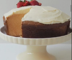 White Chocolate mud cake