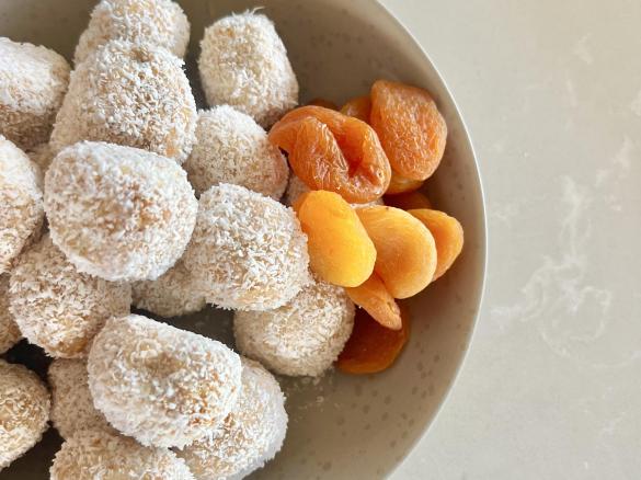 Apricot Biscoff Bliss Balls