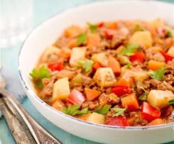 Asian Style Beef Mince and Vegetables