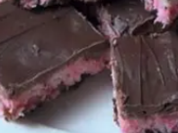 Cherry Ripe Slice