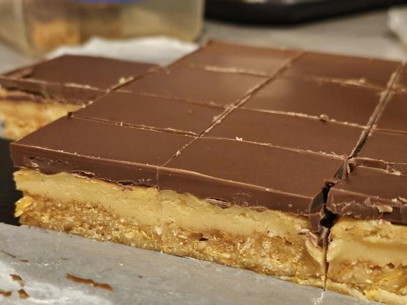 Honey Joy Caramel Slice