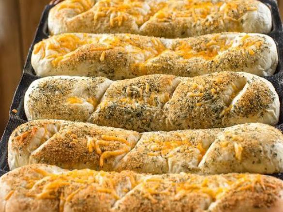 Variation Clone of Subway Bread - Italian Herb & Cheese