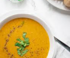 Vegetable & Lentil Moroccan Soup