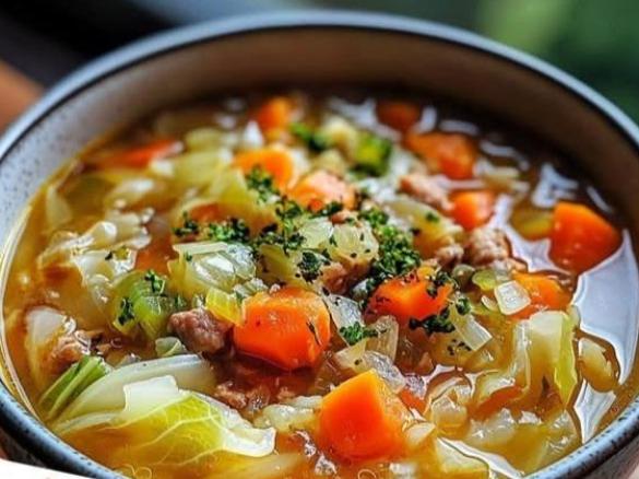 Cabbage Fat Burning Soup