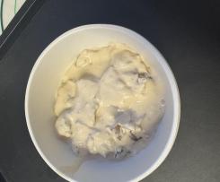 Izzy’s mushroom sauce