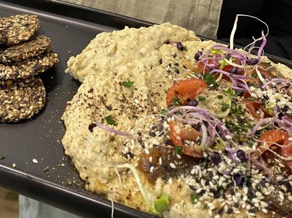 Steph's Zhushed Up Hummus Platters