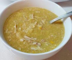 Chinese Chicken and Corn Soup