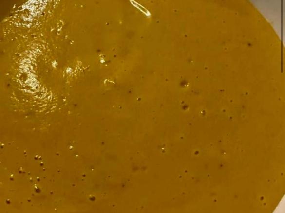 Protein power pumpkin soup