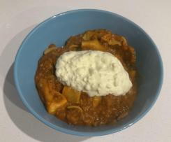 Easy deconstructed lasagne