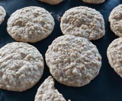 Chocolate Chip, Coconut, Oat Biscuits