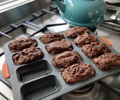 Too healthy chocolate brownies