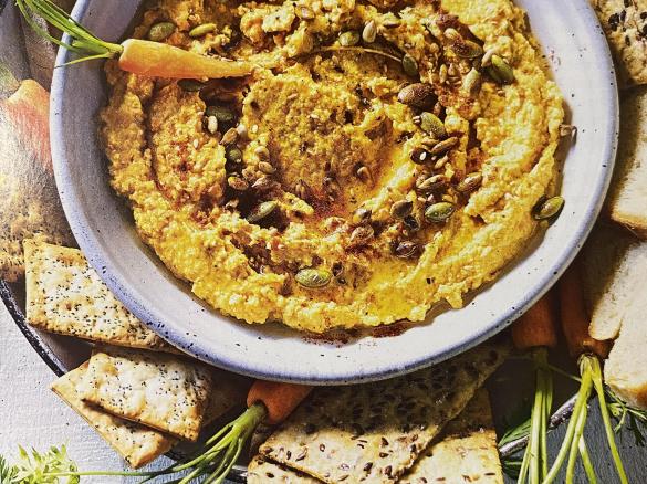 Roasted Carrot Hummus